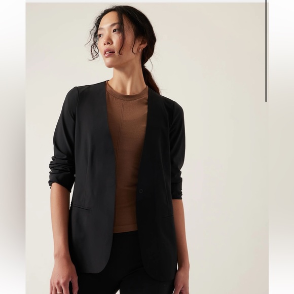 Athleta Black Blazer - Picture 2 of 9